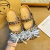 Zapatos de ballet con estampado de lunares estilo Ins, leopardo KT, accesorios para DIY, dijes de zapatos de moda y versátiles, hebillas decorativas para zapatos con agujeros