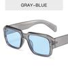 Gafas de sol poligonales distintivas de color gelatina estilo coreano nuevas para hombres y mujeres, gafas retro de montura pequeña, tachuelas de arroz, gafas simples, de moda