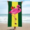 Toalha de Praia Nova de Microfibra Transfronteiriça, Fábrica de Origem de Toalhas, Toalha de Praia Estampada, Toalha de Praia Absorvente Personalizada