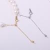 Acessórios DIY S925 Sterling Silver Pérola jade colar extensão fivela pulseira fivela ajustável fivela de mola O-em forma de corrente