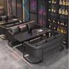 Entrega de Fábrica One Piece Ktv Deck Confortável Restaurante de Música Bistro Sofá Bar Mesa e Cadeira de Bar Transparentes Combinação
