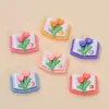 Mini Frutas de Dibujos Animados Creativas Nuevas Accesorios de Resina DIY Pegamento de Crema Funda de Teléfono Material Epoxi Accesorios para el Cabello Al por Mayor
