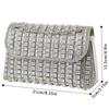 Bolso de Noche Transfronterizo Amazon Nueva Gema Incrustado de Diamantes Bolso de Banquete de Celebridad Bolso de Noche para Damas Bolso de Mano Europeo y Americano