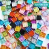 Bolsa de material hecho a mano juguetes para niños área de arte de jardín de infantes DIY fondo de taza Masek embrión blanco arrastre de bambú