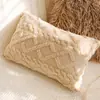Almofada de sofá marrom, almofada Maillard, almofada para cabeceira de janela de sacada de sala de estar estilo creme, capa de almofada decorativa vintage francesa