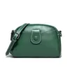 2022 Nuevo Bolso de Hombro Vintage de Cuero Genuino para Mujer, Bolso Cruzado de Moda de Nicho para Mujer, Bolso Clásico de Moda Europeo y Americano para Mujer