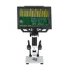 Microscopio de 9 pulgadas G1600 Microscopio Electrónico Microscopio Digital Microscopio de Reparación Lupa Electrónica