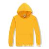 Compra grupal al por mayor impresión impresión 360g algodón holandés negro adulto niños bolsillo frontal sudadera con capucha