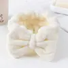 Amazon Joyería Transfronteriza Coral Coreano Polar Lavado Facial Banda para el Cabello Muñequera Lavado Facial Felpa Maquillaje Regalo Lazo