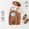 Mameluco de manga corta para bebé niña Verano Delgado Ropa para bebé Ropa para niña para salir Algodón puro Clase A Ropa para gatear para recién nacidos