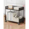 Estante Metálico para Documentos de Oficina Caja para Archivos Estante de Almacenamiento Multicapa Carpeta de Hierro Caja de Almacenamiento de Archivo Vertical Libro