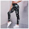 Pantalones Cortos Deportivos de Yoga y Fitness para Correr de Verano Estampados Multicolor con Bolsillo Inclinado ZT Bolsillo Inclinado