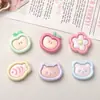 Accesorios de Resina para Manualidades de Dibujos Animados, Botones de Expresión, Pinzas para el Cabello de Pegamento Cremoso, Decoraciones para Fundas de Teléfono, Hebillas de Zapatos, Colgantes para Llaveros