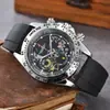 Reloj Multifuncional Laojia de Seis Pines Reloj de Moda Trendy para Hombre Correa de Silicona Fabricante de Relojes de Cuarzo Venta al por Mayor Dropshipping