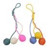 Brinquedo para gatos, corda de cânhamo e sisal, bola de moagem mista, garra de moagem e calmante, pode pendurar, suprimentos essenciais para animais de estimação
