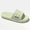 Pantuflas de conejo súper suaves de EVA, pantuflas antideslizantes de suela suave para pareja, pantuflas casuales ultraligeras para interiores para mujer