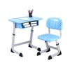 Mesa de Entrenamiento Escolar de Plástico ABS Escritorio Silla para Estudiantes de Primaria y Secundaria Individual Ajustable Set de Mesa de Estudio para el Hogar Venta al por Mayor
