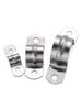 Abrazadera de tubo de acero inoxidable 304, abrazadera de tubo, abrazadera de caballo, soporte de tubo, abrazadera de manguera, abrazadera de tubo en forma de U, aro de 55L