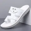 2026 Verão Novo Transfronteiriço Tamanho Grande Leve Antiderrapante Confortável Casual Sola Grossa Chinelos de Caminhada Sandálias Masculinas Sapatos de Praia