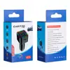 Reproductor MP3 para coche f10 música para coche Bluetooth transmisor FM tarjeta disco U cargador USB para coche