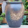Macetas de Cerámica Florales Vintage Hechas a Mano con un Tacto Lujoso para el Jardín, Adecuadas para Phalaenopsis y Buganvilias, con Ramas Altas, Macetas Grandes de Cerámica Gruesa