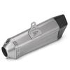 Tubo de Escape Modificado Universal para Motocicleta de 51 mm Acero Inoxidable Fibra de Carbono Cola Ninja 400 650