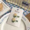 Pinza para el pelo de dibujos animados con encaje, fruta y tulipán, accesorio para el pelo fresco y lindo estilo bosque para niños, pasador versátil para flequillo y cabello suelto