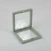 Caixa de Joias Filme PE Caixa Flutuante Transparente Anti-Oxidação Pulseira de Cristal Brincos Insígnia Embalagem de Joias Caixa de Exibição