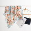 Novedad Primavera 2025 70 Pañuelos Pequeños de Seda Moda Femenina Para Viajar al Trabajo Protección Solar Pañuelo de Seda Estampado de Letras Pañuelo Cuadrado Pequeño Pañuelo de Seda Venta al por Mayor