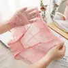 Ropa interior nueva para mujer de encaje sexy sin costuras de cintura media-alta talla grande hueca bragas para mujer transpirables y cómodas fabricantes