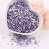 Estrellas huecas sirena flor de cerezo maquillaje de escenario infantil brillo lentejuelas diy material pegamento funda de teléfono móvil lentejuelas 10g