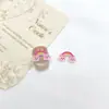 Nuevos Accesorios de Manicura Arcoíris Multicolor con Aceite de Goteo de Resina para Uñas Portátiles, Fundas para Teléfono Móvil, Tocados, Accesorios de Uñas Hechos a Mano