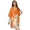 Novo Pijama de Seda Gelo Estilo Coreano para Mulheres, Cardigan Fino Sexy de Verão, Roupa de Casa Soltinha de Luxo Leve para Mulheres