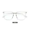 Fabricante de Armazones Cuadrados Tr90 para Gafas de Venta al por Mayor Transfronteriza Europea y Americana, Estilo Retro de Celebridad a la Moda, Bloqueo de Luz Azul al por Mayor
