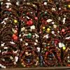 Pulseras de Granos de Café Reales al por Mayor para Fabricantes con Sabor a Café, Pulseras de Cuentas de Jingdezhen, Accesorios de Mano para Hombres y Mujeres, Souvenirs de Viaje
