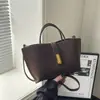 Bolso de Mano de Gran Capacidad para Mujer 2025 Invierno Nuevo Retro Commuter Tote Bag Moda Coreana Bolso Cruzado Diario
