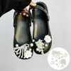 Charms Crocs Estilo Ballet DIY Accesorios de Perlas y Pedrería Hebillas Desmontables de Alta Calidad Decoraciones para la Parte Superior del Zapato