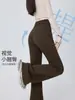 Pantalones Acampanados Nuevos Otoño-Invierno 2026, Modernos y Versátiles, Adelgazantes y Ajustados, Pantalones Casuales para el Trabajo con un Aspecto Relajado