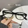 Fornecimento Exclusivo Transfronteiriço de Lentes de Tr90 Ultra-Leves Anti-Luz Azul, Armação Pequena Gatinho, Estilo de Alta Qualidade, Armações de Óculos de Grau