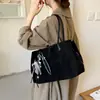 Bolsa tote de gran capacidad Maillard para mujer, nuevo bolso de ante vintage para el hombro 2026, bolso de mano y bandolera versátil para el día a día