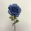 Flores de Rosa Artificiales Retro Francesas Adornos de Flor de Rosa Romántica para Sala de Estar de Casa Guía de Camino de Boda Flores Artificiales Decorativas para Exteriores