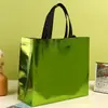 Bolsas de Tote de Tela No Tejida con Logo Impreso Personalizado, Bolsas Ecológicas, Bolsas Publicitarias Laminadas de Color Hechas a Medida para Clases de Capacitación y Exposiciones