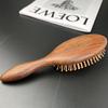 Peine de cojín de aire para bolsa de aire para hombres y mujeres pérdida de cabello masajeador de meridianos de la cabeza peine electrostático peine de madera de ébano cabello rizado