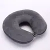 Almofada de Enchimento de Partículas de Espuma Transfronteiriça Almofada de Descanso Almofada de Memória Almofada de Costas Almofada de Pescoço para Exterior Almofada para Intervalo de Almoço Almofada U Almofada em Forma de U Almofada de Viagem