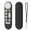 Novo para Google Google TV Streamer 4K controle remoto capa protetora de silicone antiderrapante antichoque