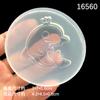 Molde de Gota de Cola de Cristal Série Oceano Espelho Completo DIY Capa de Celular Decorativa Caranguejo Golfinho Coqueiro Molde de Silicone