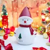 Venta caliente de nuevos productos transfronterizos: Portalápices de casa de Navidad con luz, caja de almacenamiento, regalo para estudiante, portalápices de resina, adorno de almacenamiento de escritorio