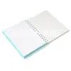 Nuevo Bolsillo de Bobina de Silicona de Alto Valor para Libro Portátil Lindo Libro de Bobina Bloc de Notas de Conocimientos Clave para Estudiantes