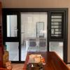 110 ventana abatible de aleación de aluminio de puente roto casa autoconstruida villa ventana mosquitera integrada ventana de piso a techo sellado sistema de balcón puertas y ventanas