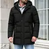 Chaqueta de Algodón 3D para Hombre Invierno 2026 Transfronteriza Amazon, Casual con Capucha Desmontable, a Prueba de Frío, Cortavientos, Abrigo de Algodón Cálido